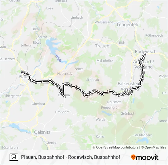 Автобус 70: карта маршрута