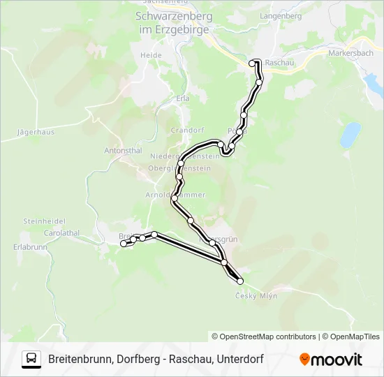 Автобус 339: карта маршрута