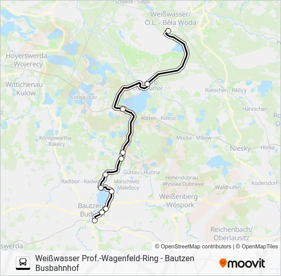 Автобус FB: карта маршрута