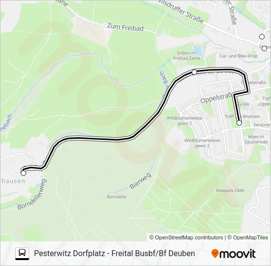 Автобус 161: карта маршрута