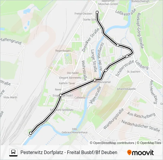 Автобус 161: карта маршрута