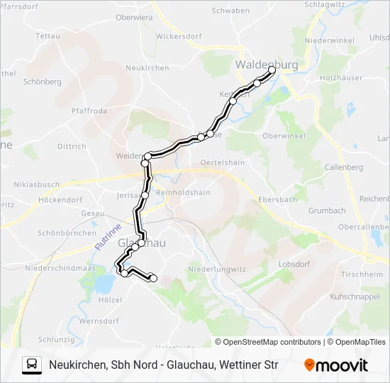 Автобус 829: карта маршрута