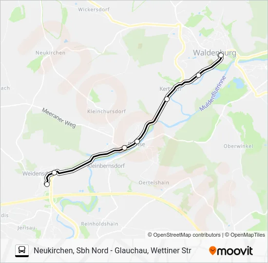 Автобус 829: карта маршрута