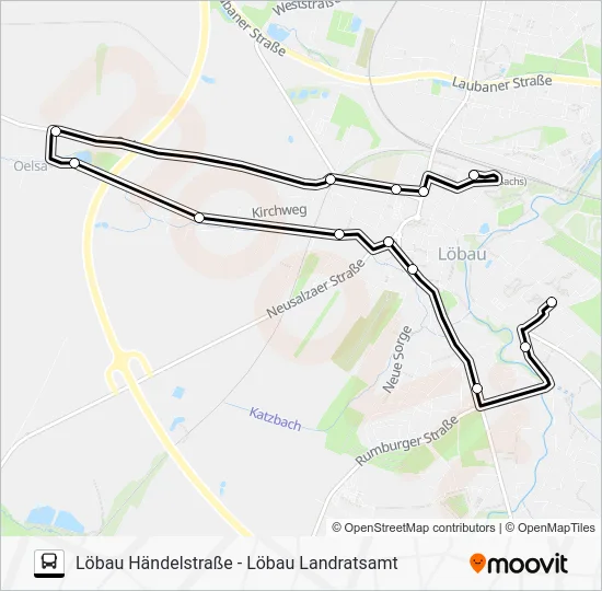 Автобус 5: карта маршрута