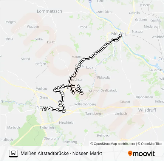 Автобус 412: карта маршрута