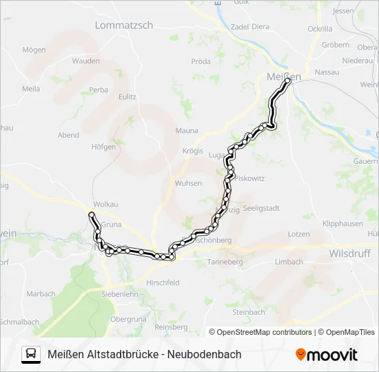 Автобус 418: карта маршрута