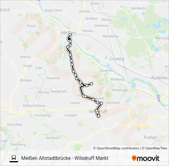 Автобус 428: карта маршрута