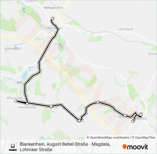 Автобус 229: карта маршрута