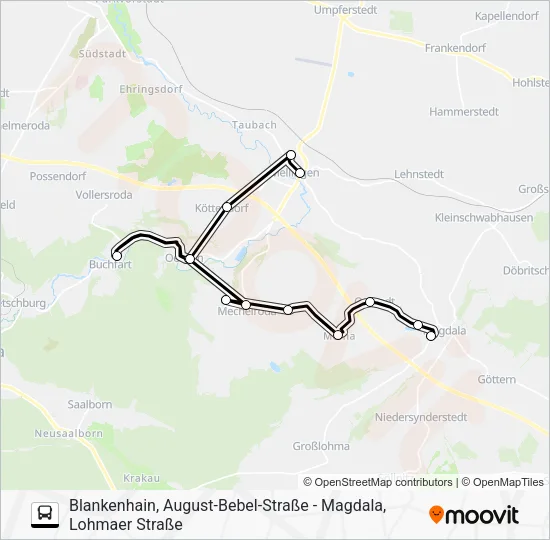 Автобус 229: карта маршрута