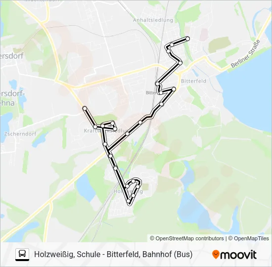 Автобус 432: карта маршрута