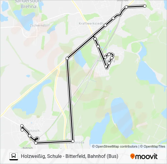 Автобус 432: карта маршрута