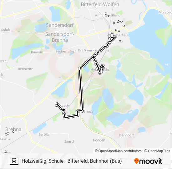 Автобус 432: карта маршрута