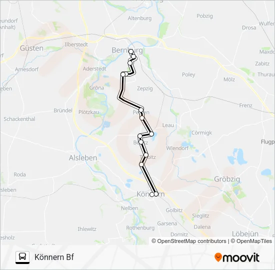 Автобус 125: карта маршрута