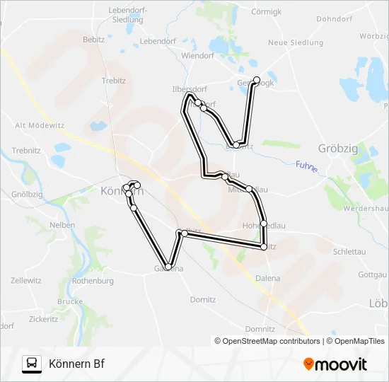 Автобус 125: карта маршрута