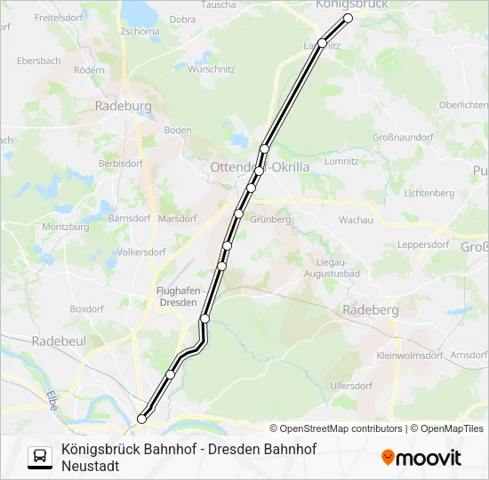 RB33 Bus Line Map