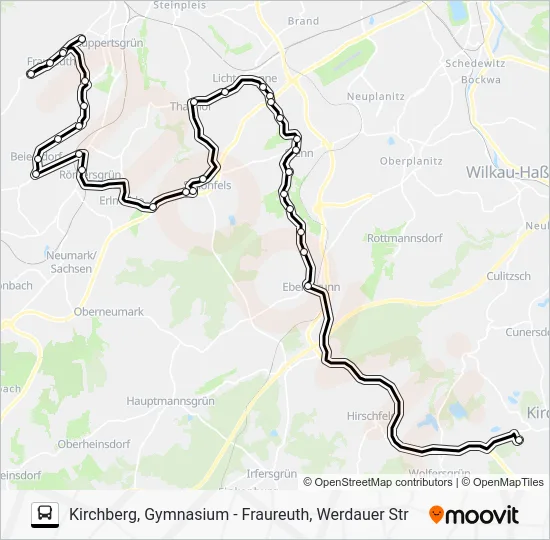 Автобус 810: карта маршрута