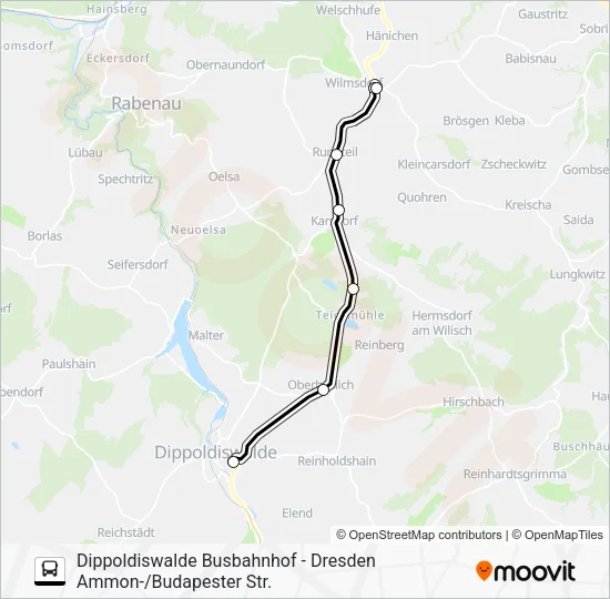 Автобус 360: карта маршрута