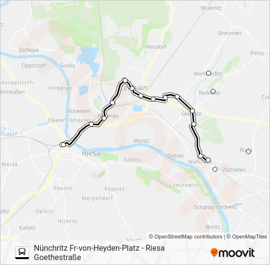 Автобус 441: карта маршрута