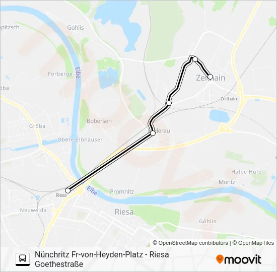 Автобус 441: карта маршрута