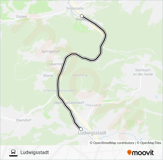 Автобус SEV: карта маршрута