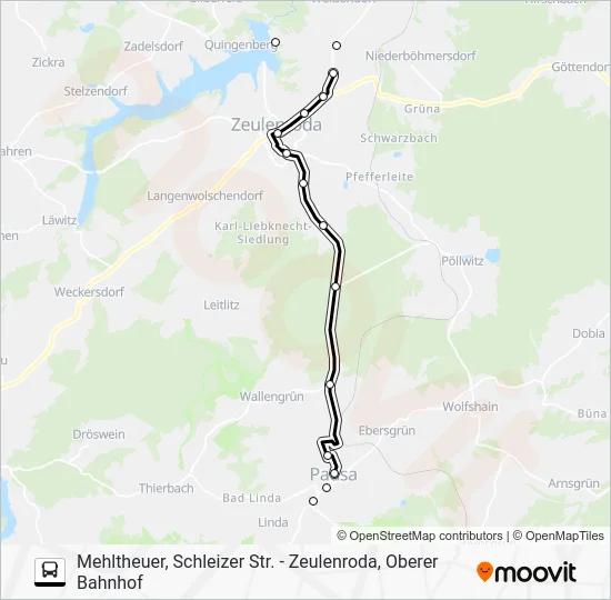 Автобус 41: карта маршрута