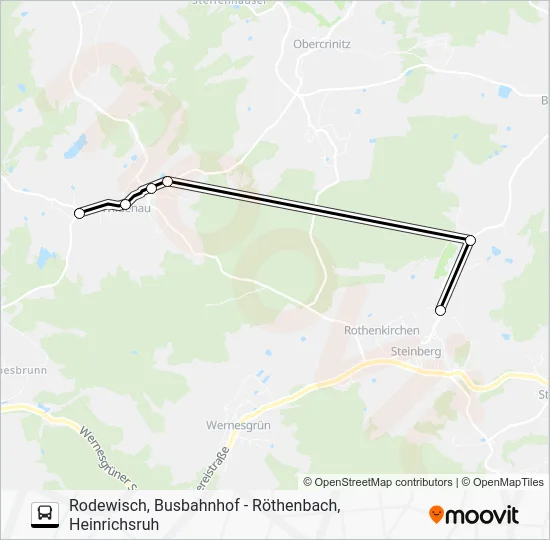 Автобус 65: карта маршрута