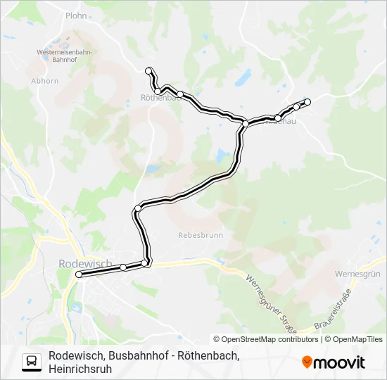 Автобус 65: карта маршрута