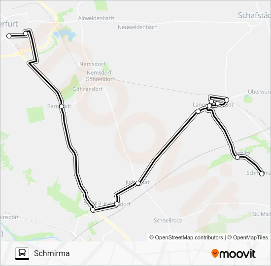 Автобус 702: карта маршрута