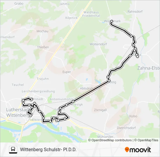 Автобус 357: карта маршрута