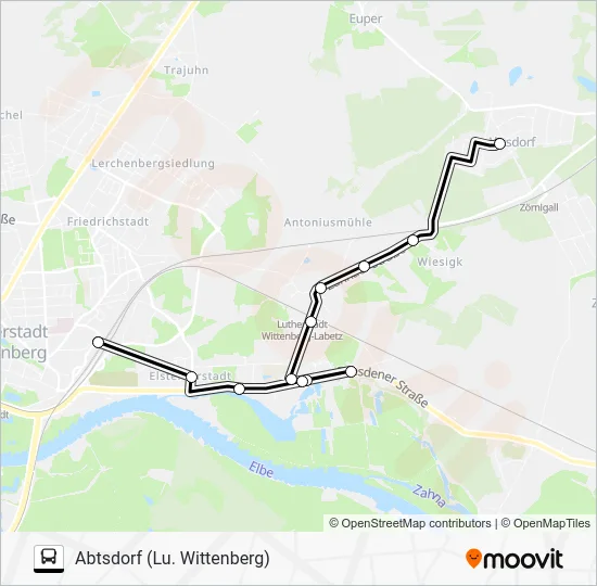 Автобус 357: карта маршрута