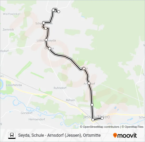 Автобус 360: карта маршрута