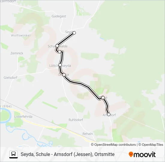 Автобус 360: карта маршрута