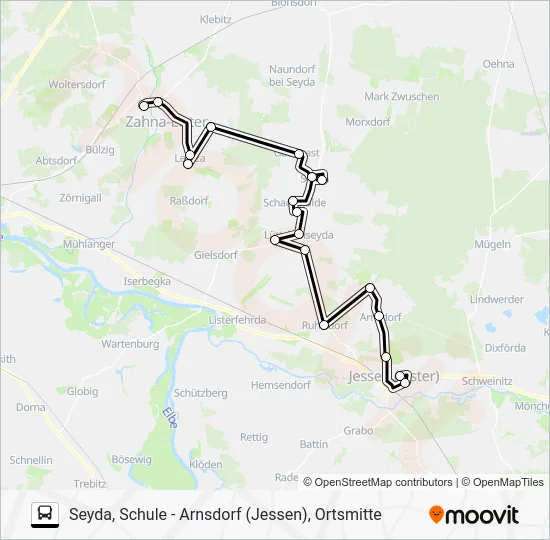 Автобус 360: карта маршрута