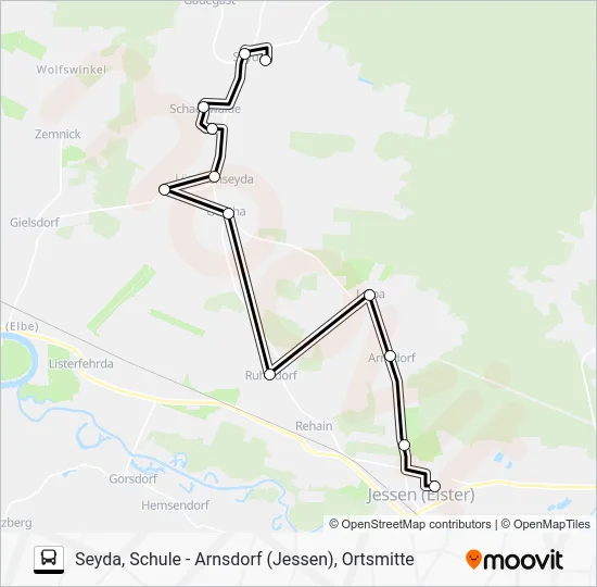 Автобус 360: карта маршрута