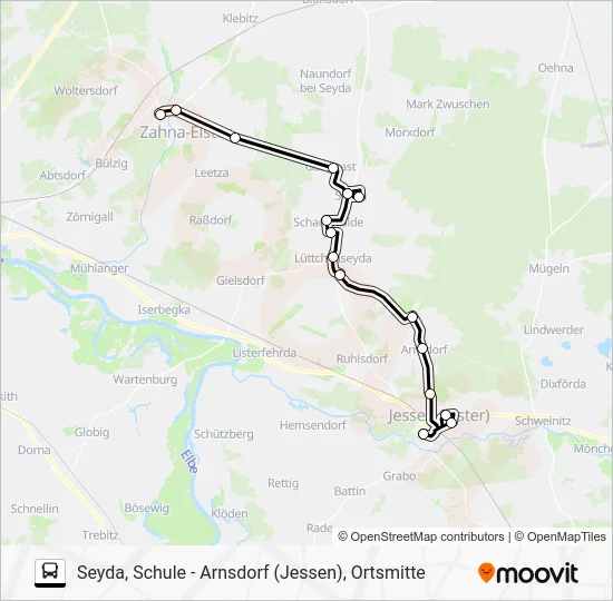 Автобус 360: карта маршрута