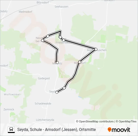 Автобус 360: карта маршрута