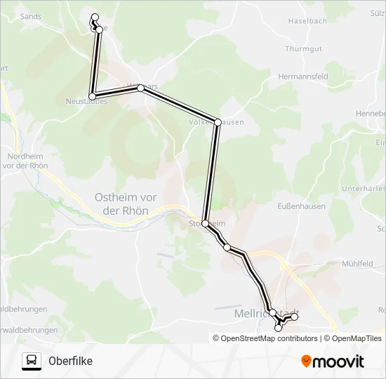 Автобус 824: карта маршрута