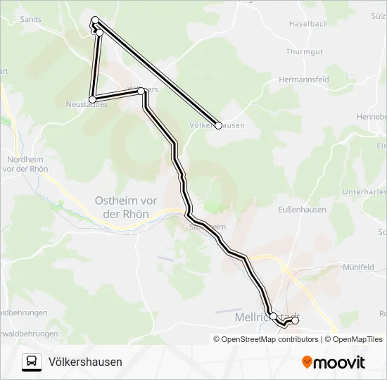 Автобус 824: карта маршрута