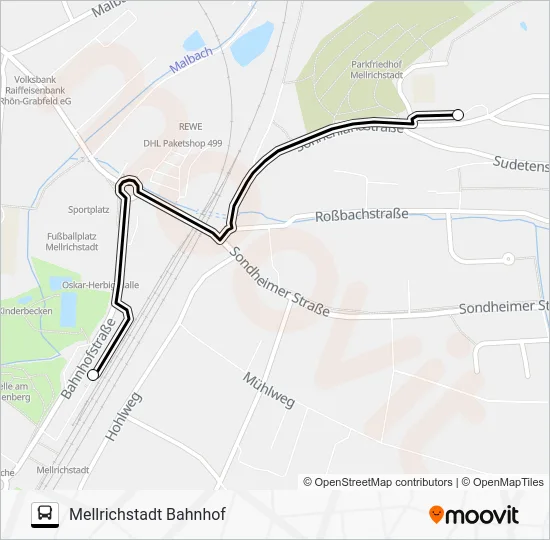 Автобус 824: карта маршрута
