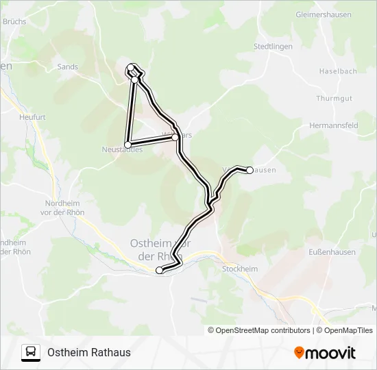 Автобус 824: карта маршрута