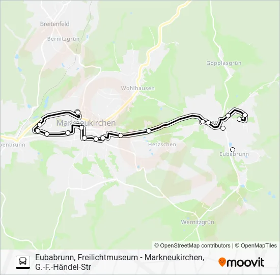 Автобус 31: карта маршрута