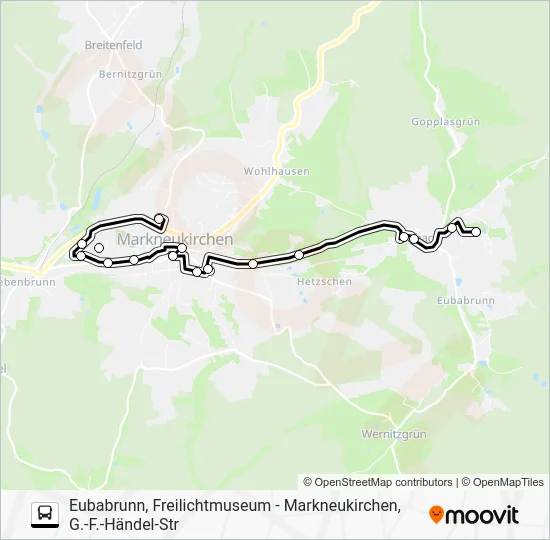 Автобус 31: карта маршрута