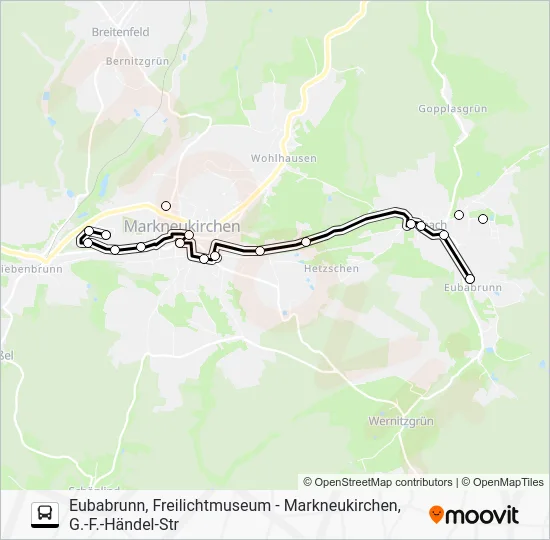 Автобус 31: карта маршрута