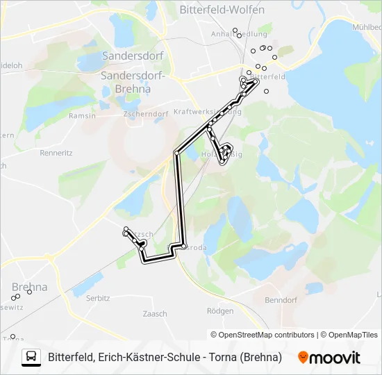 Автобус 432: карта маршрута