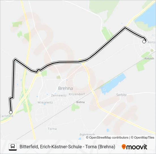 Автобус 432: карта маршрута