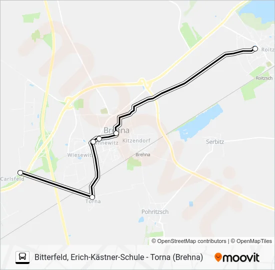 Автобус 432: карта маршрута