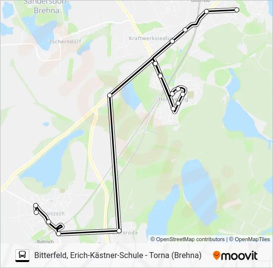 Автобус 432: карта маршрута