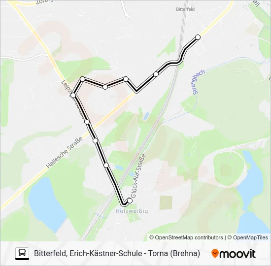Автобус 432: карта маршрута