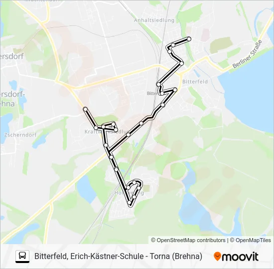 Автобус 432: карта маршрута