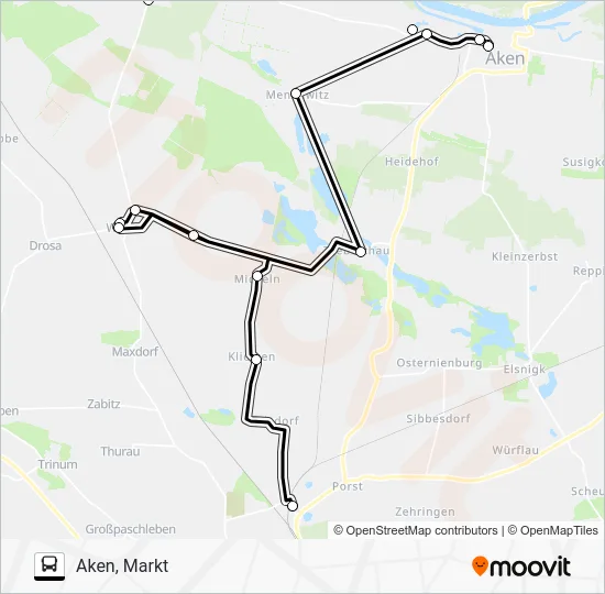 Автобус 472: карта маршрута